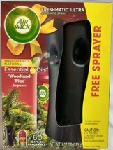 Air Wick Freshmatic Ultra Woodland Pine Essential Oil Automatic Sprayer &amp; Refill - £15.69 GBP