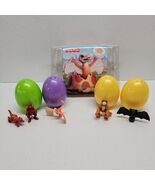 2007 Fisher Price Imaginext 4 Easter Surprise Eggs Dinosaur Animal Toys - $599.89 MXN
