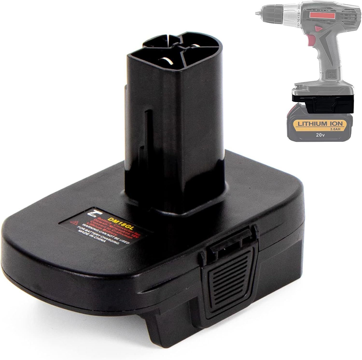 Zdtzan Battery Adapter Dm18Gl For Craftsman C3 19.2V Cordless Tools, For - $35.93