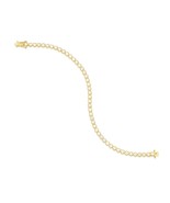 18k Yellow Gold 5.55ct Diamond Tennis Bracelet 7&quot; 9.8 grams - $9,599.18 CAD