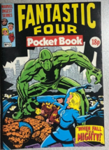Fantastic Four Pocket Book #13 Inhumans 1981 Marvel Comics Uk 52pg Digest Vg+ - £19.77 GBP