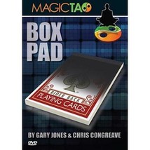 Box Pad (Red) DVD and Gimmick by Gary Jones and Chris Congreave - Trick - £23.31 GBP