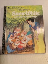 Walt Disney&#39;s Snow White and the Seven Dwarfs, A Little Golden Book #103... - $6.99