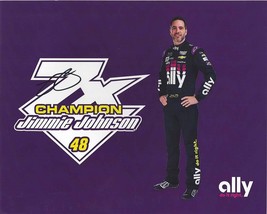 Autographed 2019 Jimmie Johnson #48 Ally Racing 7X Champion (New Sponsor) Hendri - £41.71 GBP