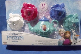 Disney New Frozen 13 pc Tea Set Toys - £10.28 GBP
