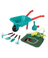 Kids Gardening Set With Wheelbarrow &amp; Accessories 10 Pieces - £34.22 GBP
