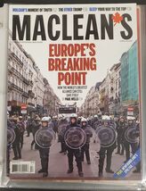 Maclean's Weekly Magazine Apr 8 2016 Europe's Breaking Point - $7.59