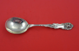 Lion by Frank Smith Sterling Silver Preserve Spoon 7&quot; - £306.12 GBP