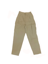 THEORY Damen Hose Straight Fit Sanded Sz Pleat Pant Braun Größe US 0 J0306211 - £101.36 GBP