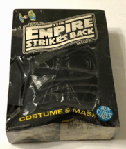 Vintage Ben Cooper Star Wars Empire Darth Vader Halloween Child Costume Mask M - $41.31