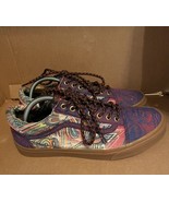 VANS Gallery Zio Ziegler Old Skool Limited Rare Psychedelic M 10.5 W 12 - £59.63 GBP