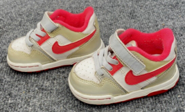 Nike Shoes Baby Toddler Size 4C 2013 Dunk Low Sneakers Pink Gold White 3... - £19.46 GBP