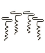 Rhino☆Heavy Duty☆Steel Tent Canopy Auger Stakes☆#RASK-4 pack☆Tie Down - $29.97