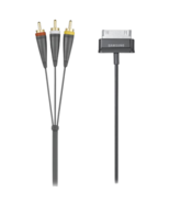 Composite Stereo Video Sync Cable for Samsung Galaxy Tab 30-Pin Media St... - $213.43 MXN