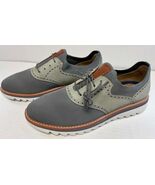 Johnston &amp; Murphy Braydon Knit Saddle Shoe, Gray Knit / Nubuck, 9.5 M - $1,578.46 MXN
