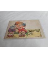 Vintage Postcard Friendship Children kids 1918 posted with stamp - $6.00
