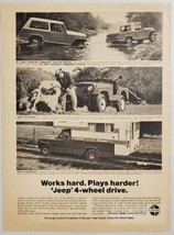 1967 Print Ad Jeep Jeepster Commando Station Wagon,Universal,Gladiator Pickup - £11.66 GBP