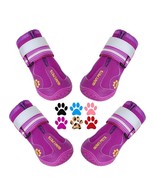 Qumypet Performance Dog Shoes - Size1, Purple  And Silver New - $9.80