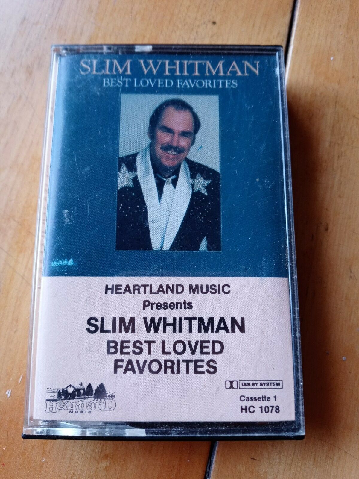 Primary image for Cassette Tape Slim Whitman Best Loved Favorites Tape 1 Heartland Music 11 Songs
