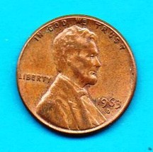 1963 D Lincoln Cent - Very good condition -strong features - nice tone - £3.98 GBP