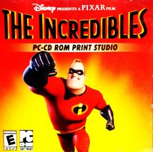 The Incredibles PC-CD ROM Print Studio - £7.81 GBP