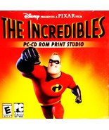 The Incredibles PC-CD ROM Print Studio - $185.81 MXN