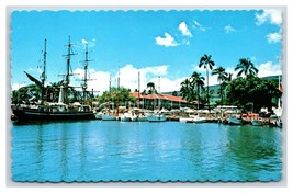 Boats in Lahaina Harbor Maui Hawaii HI UNP Chrome Postcard V9 - £3.56 GBP