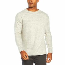 Banana Republic Men’s Waffle Crew Sweatshirt, Color: Grey HTR, Size: Large - £19.77 GBP