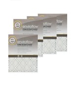 NEW - Enviroflow 16x25x1 (15.75 x 24.75) Pollen and Dust Control (4 Pack) - $54.31 CAD