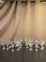 16 Waterford Ireland Cut Crystal Kylemore Goblets Glasses 4 Settings x 4 Styles - £514.26 GBP