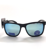 Hurley Men Polarized Sunglasses Black Frame Blue Mirror Lens 56 mm Storm - $34.87