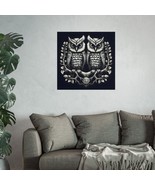 Engraved Owl Prints, Vintage Style Wall Art, Fine Art Posters, Home Decor - $924.21 MXN