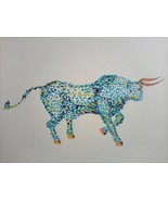 BULL - Acrylic Thick Painting - $451.34 CAD