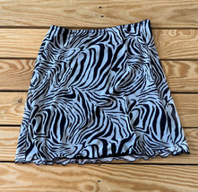 urban outfitters NWT $39 women’s mesh Zebra Patterned mini skirt size S black a3 - £14.28 GBP
