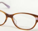 NEW PRODESIGN DENMARK 1750 1 5024 SEMI MEDIUM BROWN EYEGLASSES FRAME 53-... - $91.39