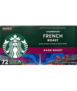 Starbucks French Dark Roast Coffee K-Cup Pods 72 Count EXP 05/2026 - $74.09 CAD