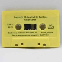 1989 Teenage Mutant Ninja Turtles Adventures TMNT Cassette Tape 0522!!! - £23.66 GBP