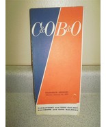 C&amp;O / B&amp;O PASSENGER SERVICE TIMETABLE JANUARY 25, 1970- GOOD- H22 - $3.70