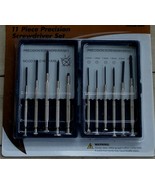 Nice NEW IN PACKAGE 11 Piece Precision Screwdriver Set, NEW NEVER OPENED - $9.89