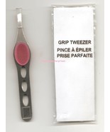 Tweezer Pink Silicone Expert Grip w/Precision Slant -Stainless Steel - $12.03 CAD