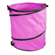 Amazing Rake Pink 40 Gal. Garden Pop UP Bag Stays Wide Open - £22.76 GBP