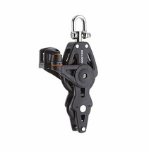 Sailboat 72mm Single Swivel Shackle Fiddle Becket Angle Fairlead Cleat Block - £81.12 GBP