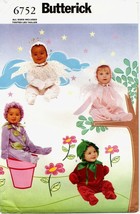 Butterick 6752 Infants Costume Sewing Pattern All Sizes S-XL - £7.13 GBP