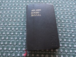 June 4, 1953 Catholic Book Publishing ST. JOSEPH SUNDAY MISSAL - 479 pp.... - $14.85