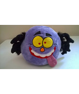 HAPPY HAUNTERS Plush Purple Crazy Eyes Funny Tongue Shaking Ears Hallowe... - £17.98 GBP