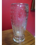 Vintage Bubble Glass Vase Unknown Maker Italy Glass Studio Fish Decoration  - €90,34 EUR