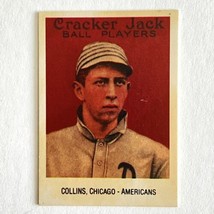 Eddie Collins 1915 Cracker Jack Card #7 Reprint 17/24 Chicago Americans 1993 - £2.81 GBP
