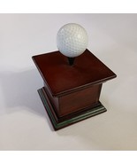Trinket Box Figi Country Club 1997 Golf Theme Ball &amp; Tee on Lid Decorati... - €17,02 EUR