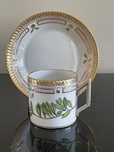 Royal Copenhagen Flora Danica Porcelain Chocolate Cup and Saucer # 20 / 3512 - £791.21 GBP