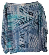 Alberto Makali Draping Kimono Sleeve Flattering Silky Knit Top Size L - $13.99